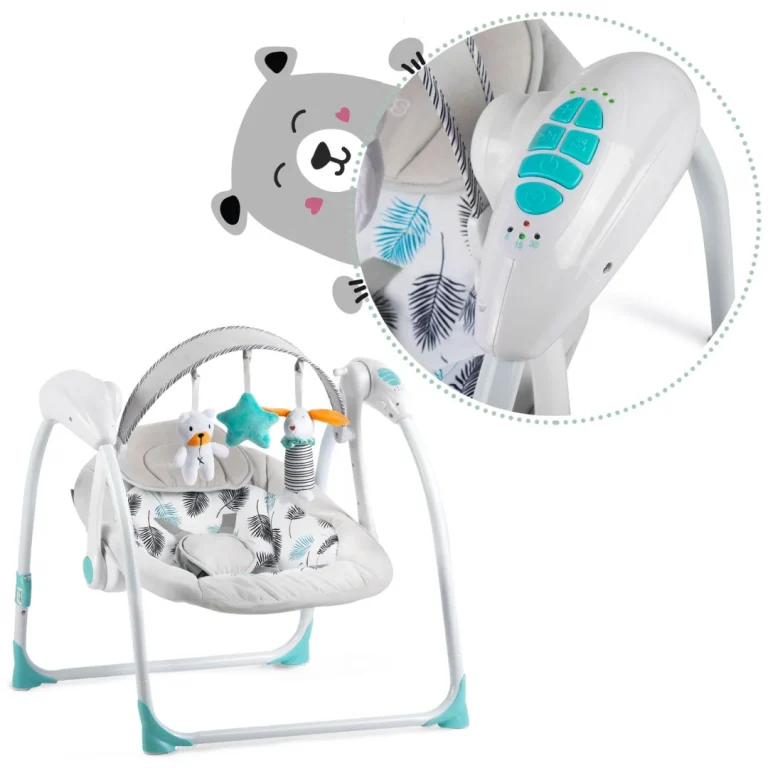 Ricokids 7326 Automatska Ljuljačka S Glazbom, Tirkizna 8
