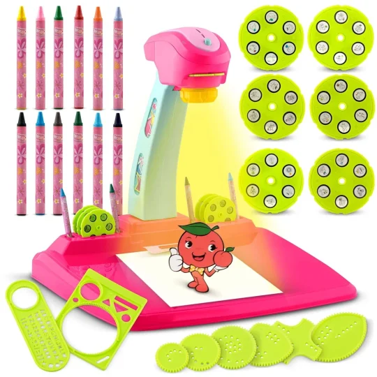 Ricokids 772000 Projektor Za Crtanje Roza 1