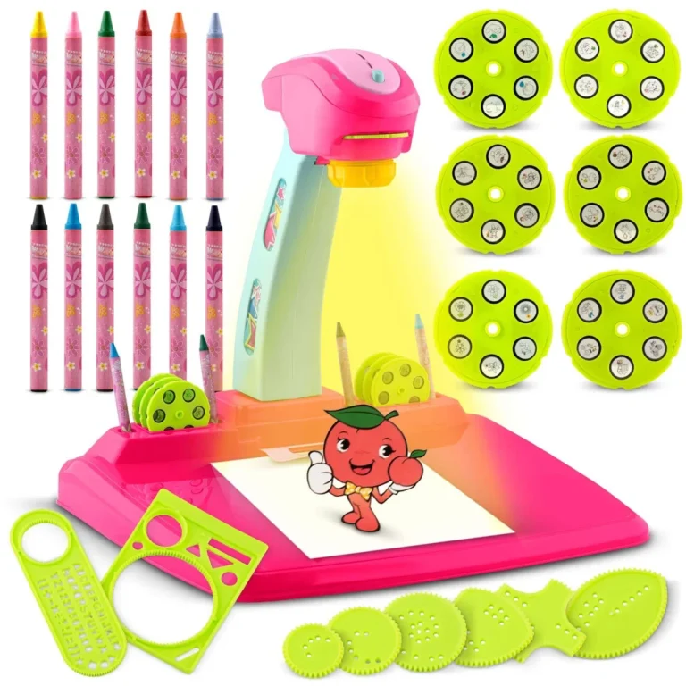 Ricokids 772000 Projektor Za Crtanje Roza 1