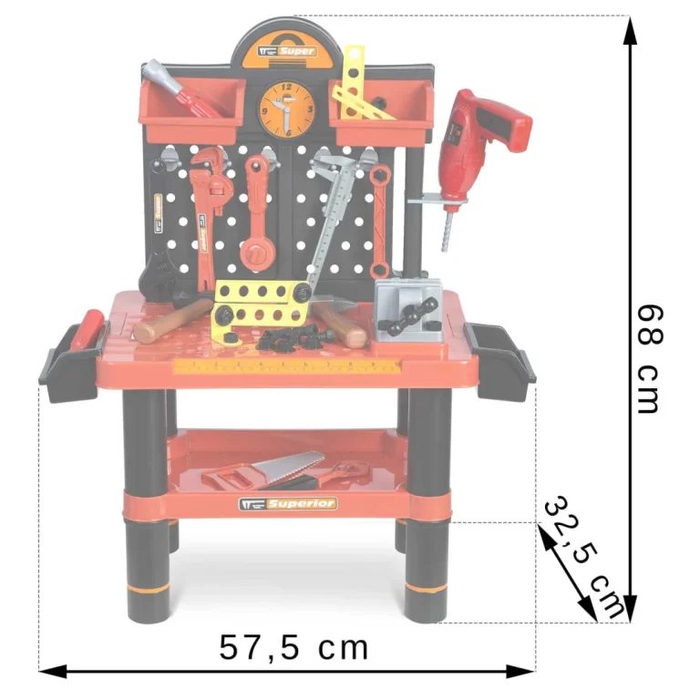 Ricokids 772500 Crvena Dječja Radionica 8