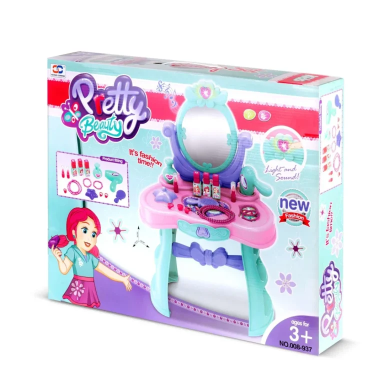 Ricokids 773200 Toaletni Stolić Za Djevojčice S Ogledalom 7