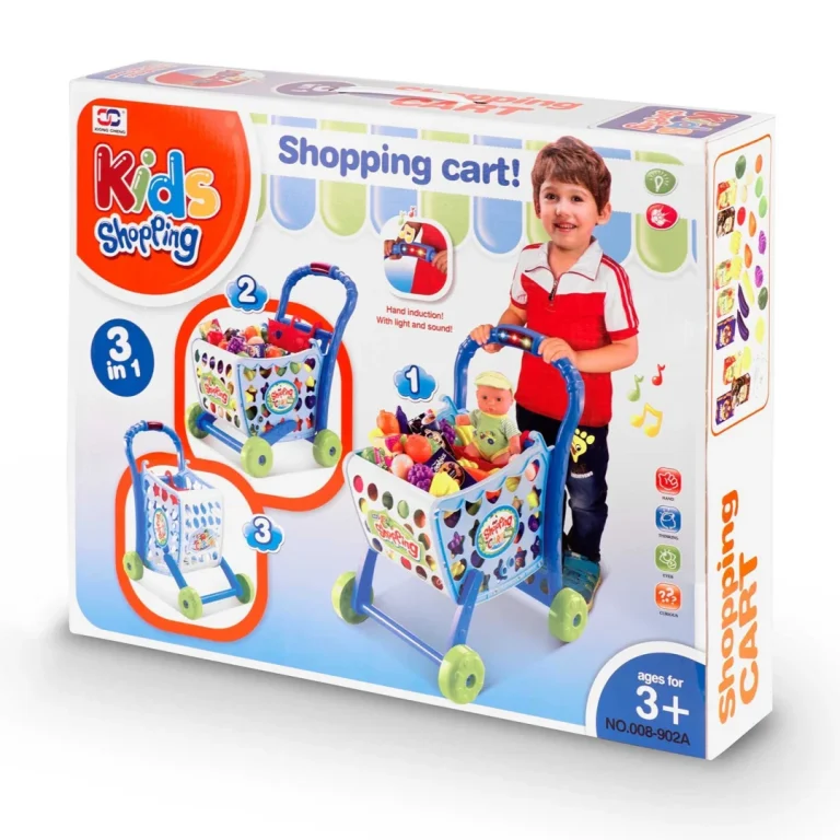 Ricokids 773400 Kolica Za Kupovinu Plava 4