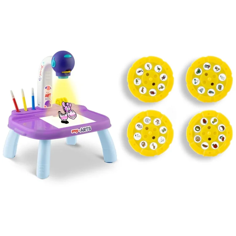 Ricokids 773700 Projektor Za Crtanje Ljubičasti 4