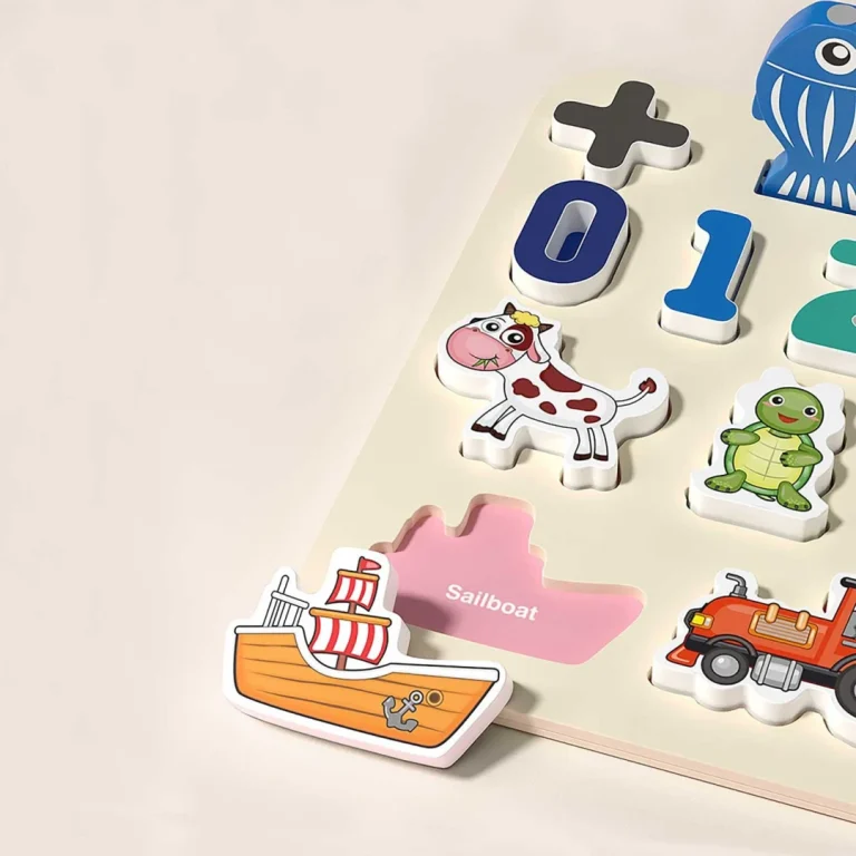 Ricokids 781400 Edukativna Ploča S Brojevima, životinjama I Vozilima 6