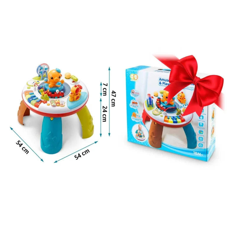 Ricokids 781800 Glazbeni I Zvučni Edukativni Stol 10