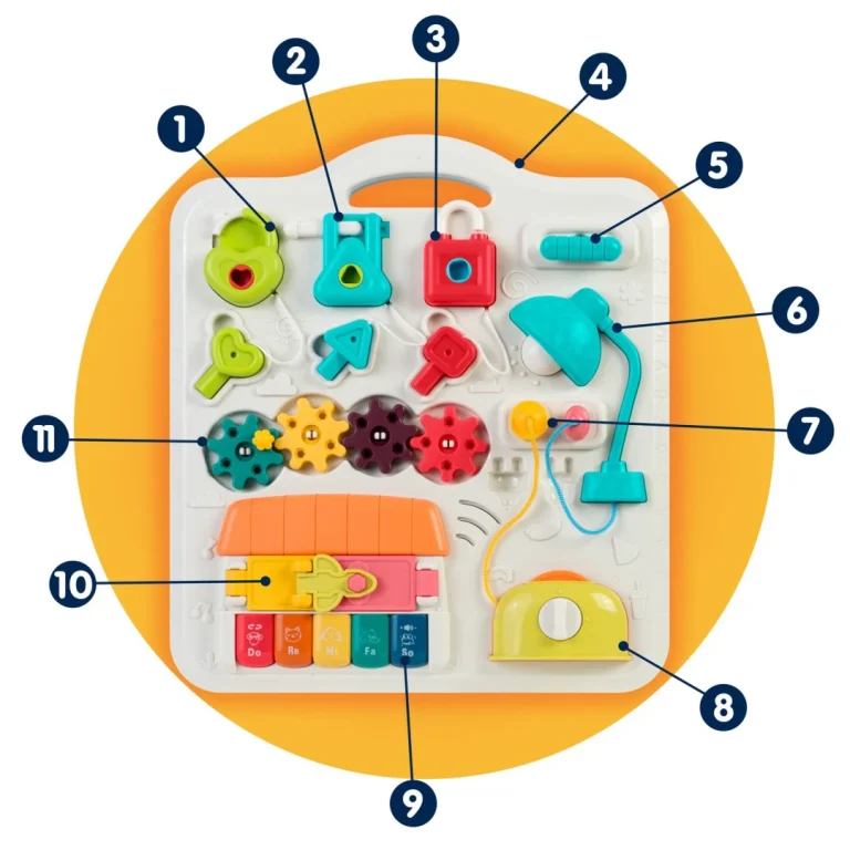 Ricokids 782000 Glazbeni I Zvučni Edukativni Stol 12