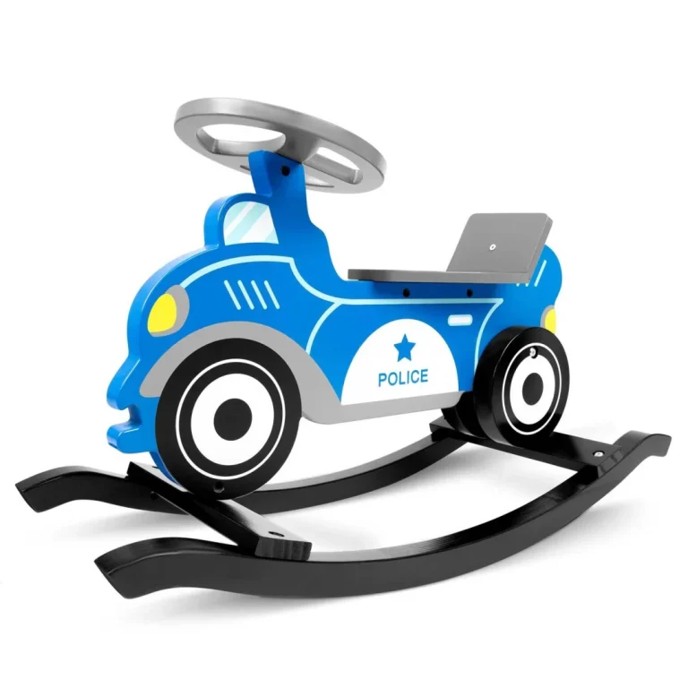 Ricokids 785000 Drveni Ljuljački Automobil Policija 3