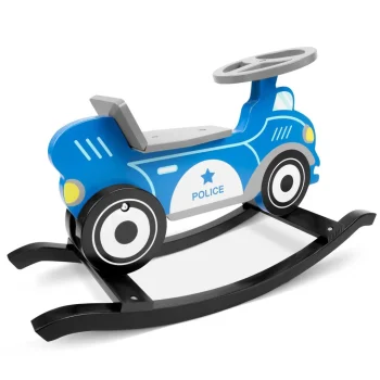 Ricokids 785000 Drveni Ljuljački Automobil Policija 4
