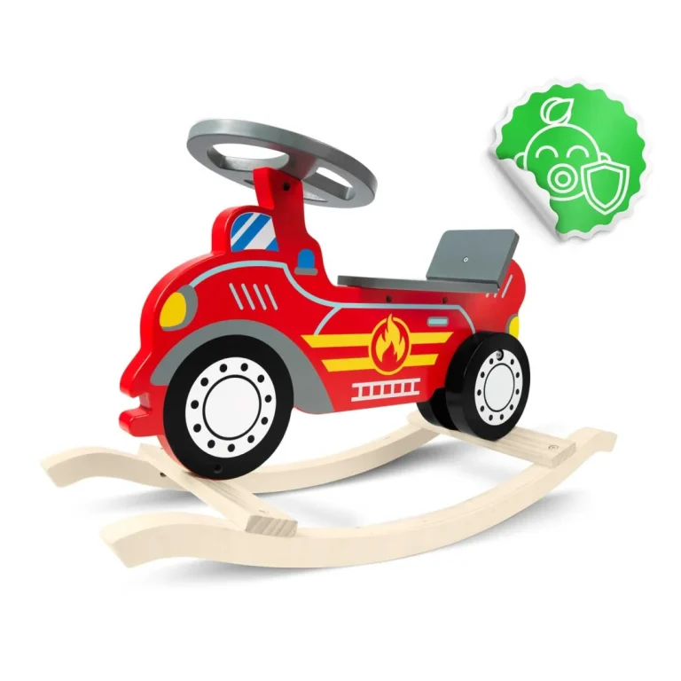 Ricokids 785001 Drveni Ljuljački Automobil Vatrogasna Postrojba 6
