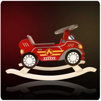 Ricokids 785001 Drveni Ljuljački Automobil Vatrogasna Postrojba 8