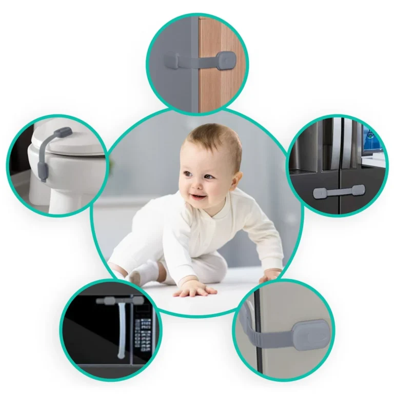 Ricokids 798101 Zaštita Za Otvaranje Ormarića 6 Kom Sive 9