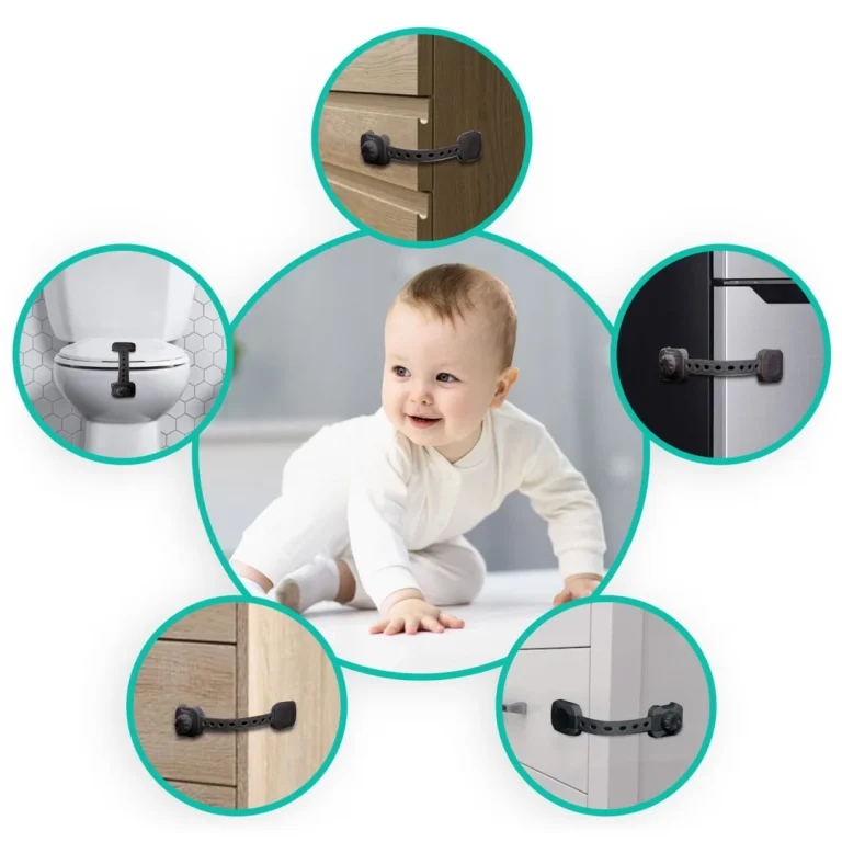 Ricokids 798202 Zaštita Za Otvaranje Ormarića 6 Komada Crna 8