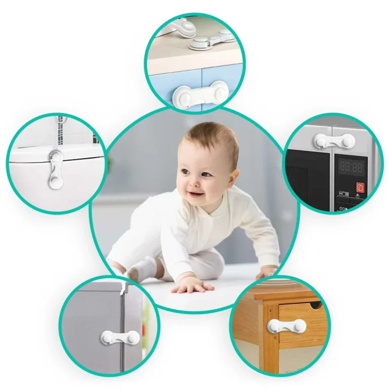 Ricokids 798300 Zaštita Od Otvaranja Ormarića 10 Komada Bijela 6