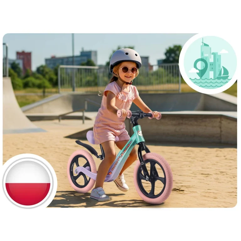 Ricokids Funnu Bicikl Za Ravnotežu Za Djecu, Siva, Var. 760504 17