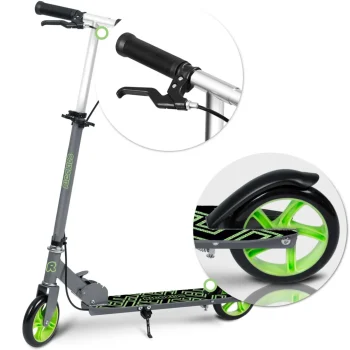 Ricokids Kodi Skuter Sivo Zeleni 9