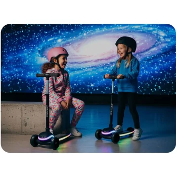 Ricokids Leddi Trokotačni Led Skuter Za Djecu Crni 3