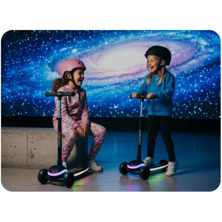 Ricokids Leddi Trokotačni Led Skuter Za Djecu Crni 3