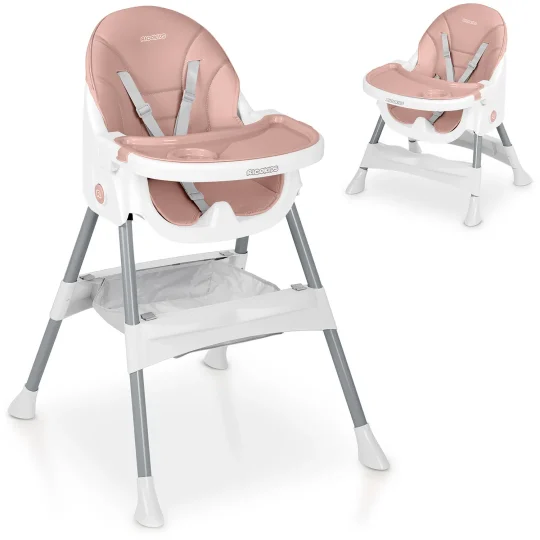 Ricokids Mani Ružičasta Stolica Za Hranjenje 1