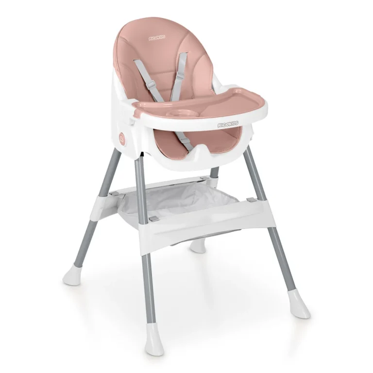 Ricokids Mani Ružičasta Stolica Za Hranjenje 2