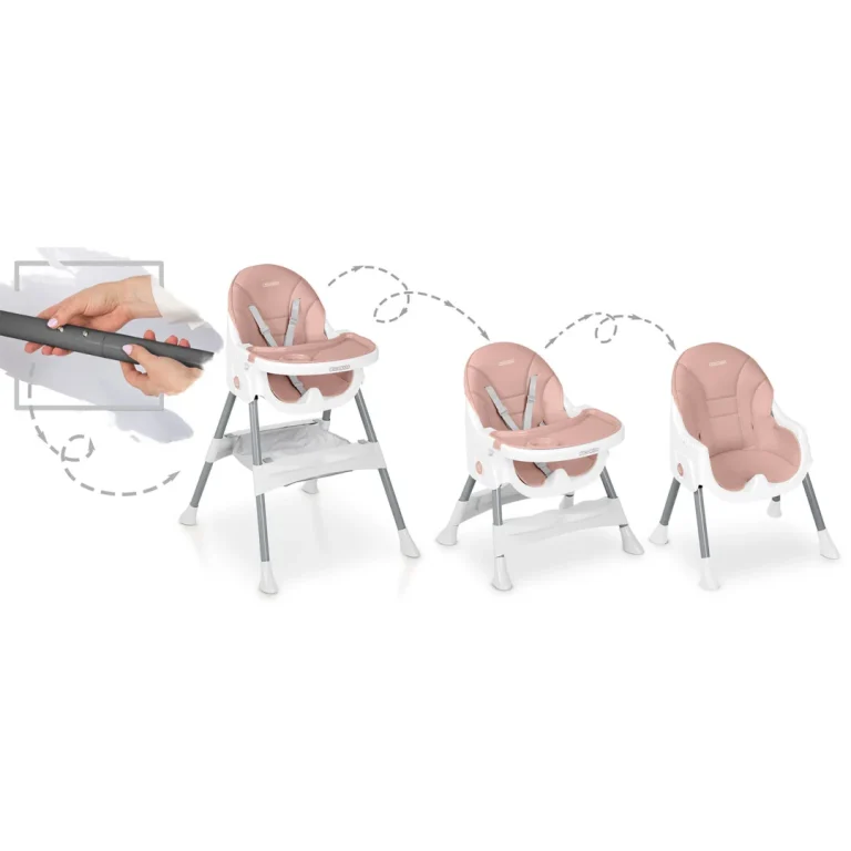 Ricokids Mani Ružičasta Stolica Za Hranjenje 8