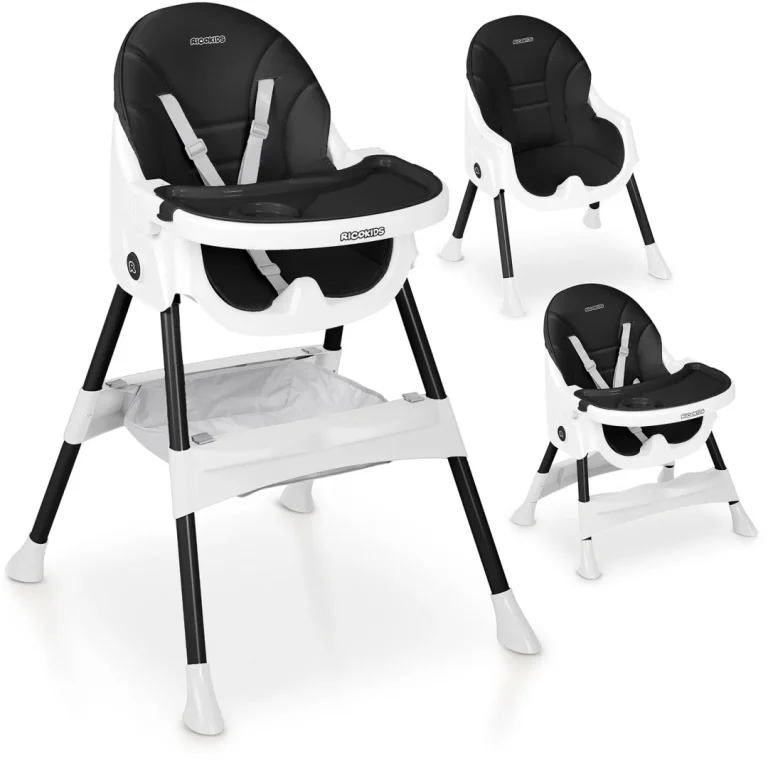 Ricokids Mani Stolica Za Hranjenje Crna 1