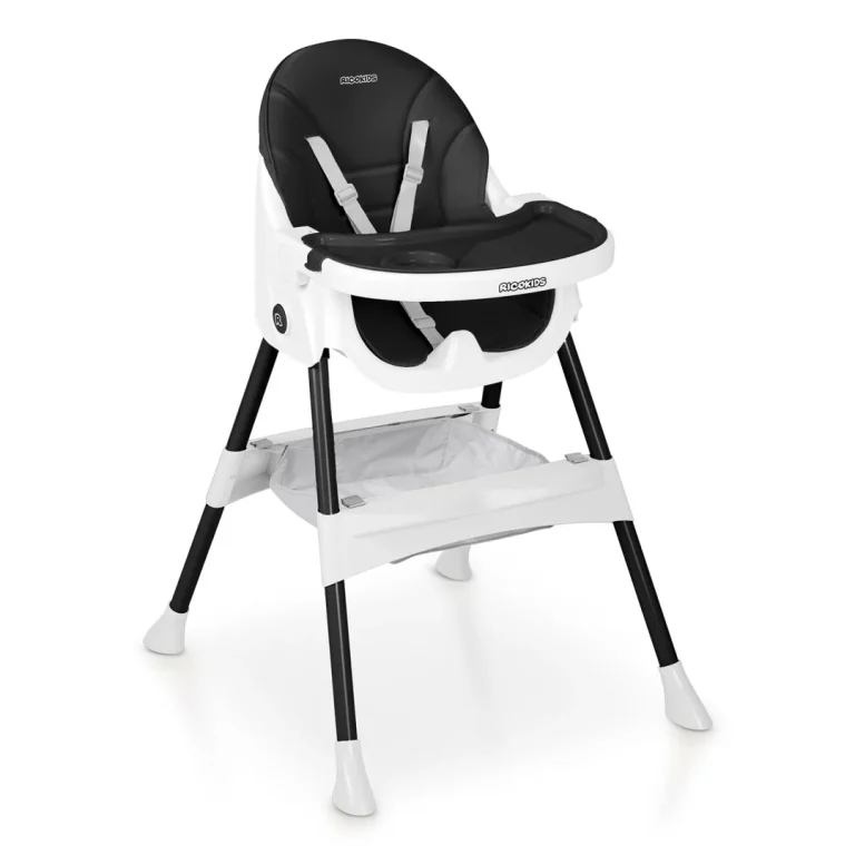 Ricokids Mani Stolica Za Hranjenje Crna 2