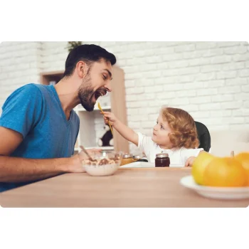 Ricokids Mani Stolica Za Hranjenje Crna 9