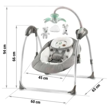 Ricokids Premium 7322 Automatska Ljuljačka S Glazbom 5