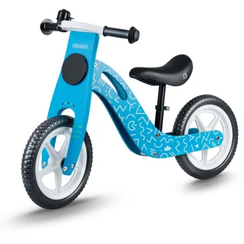 Ricokids Rc 613 Plavi Drveni Balansni Bicikl 2