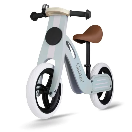 Ricokids Rc 618 Plavi Drveni Balansni Bicikl 1