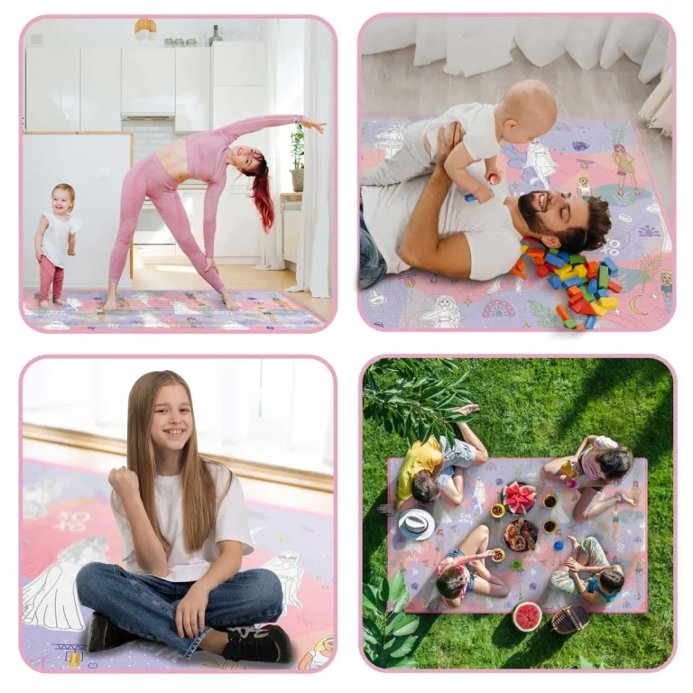 Ricokids Rk 343 Pjenasta Podloga Za Bojanje, Rolana, 200 X 120 X 0,3 Cm, Siva 11