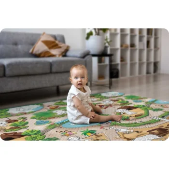 Ricokids Rk 343 Pjenasta Podloga Za Bojanje, Rolana, 200 X 120 X 0,3 Cm, Zelena 7