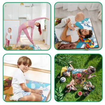 Ricokids Rk 344 Pjenasta Podloga Za Bojanje, Rolana, 120 X 90 X 0,3 Cm, Crvena, Var. 734402 12