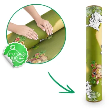 Ricokids Rk 344 Pjenasta Podloga Za Bojanje, Rolana, 120 X 90 X 0,3 Cm, Crvena, Var. 734402 5