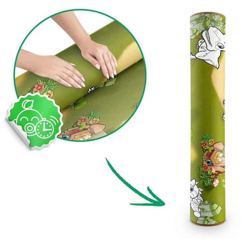 Ricokids Rk 344 Pjenasta Podloga Za Bojanje, Rolana, 120 X 90 X 0,3 Cm, Crvena, Var. 734402 5