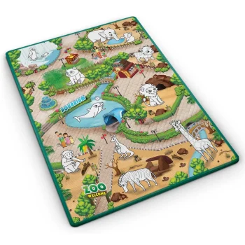 Ricokids Rk 344 Pjenasta Podloga Za Bojanje, Rolana, 120 X 90 X 0,3 Cm, Crvena 3