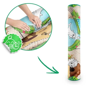 Ricokids Rk 344 Pjenasta Podloga Za Bojanje, Rolana, 120 X 90 X 0,3 Cm, Crvena 7