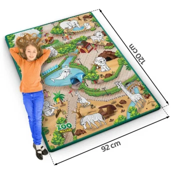 Ricokids Rk 344 Pjenasta Podloga Za Bojanje, Rolana, 120 X 90 X 0,3 Cm, Crvena 8