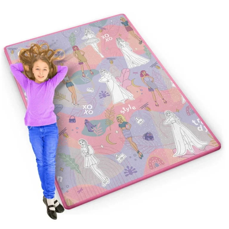 Ricokids Rk 344 Pjenasta Podloga Za Bojanje, Rolana, 120 X 90 X 0,3 Cm, Siva 1