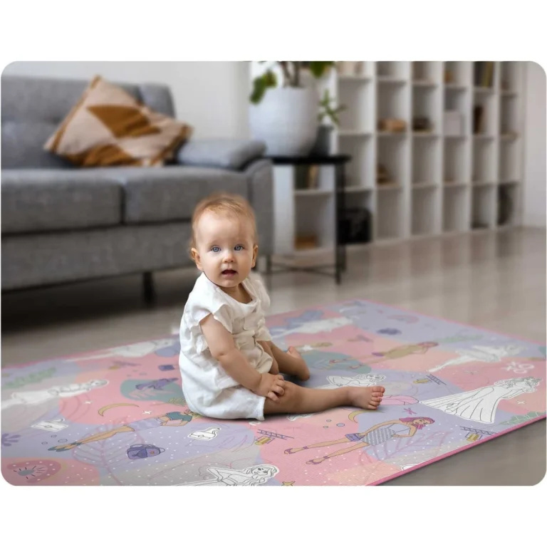 Ricokids Rk 344 Pjenasta Podloga Za Bojanje, Rolana, 120 X 90 X 0,3 Cm, Siva 11