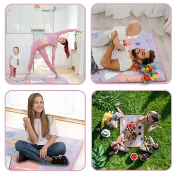 Ricokids Rk 344 Pjenasta Podloga Za Bojanje, Rolana, 120 X 90 X 0,3 Cm, Siva 13