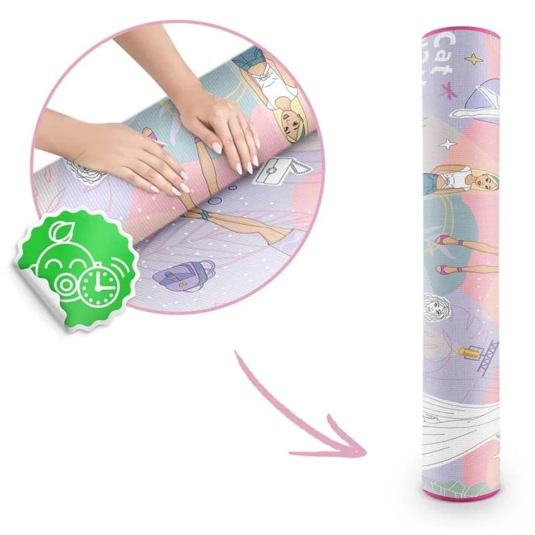 Ricokids Rk 344 Pjenasta Podloga Za Bojanje, Rolana, 120 X 90 X 0,3 Cm, Siva 4