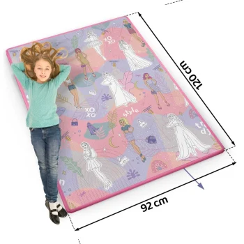 Ricokids Rk 344 Pjenasta Podloga Za Bojanje, Rolana, 120 X 90 X 0,3 Cm, Siva 5