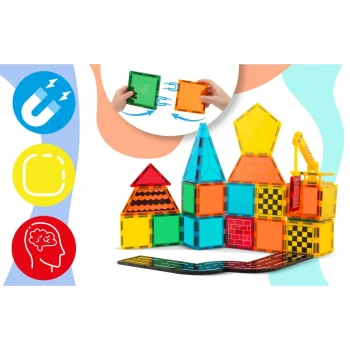 Ricokids Rk 780 Edukativne Magnetske Konstrukcijske Kocke 72 Kom 4