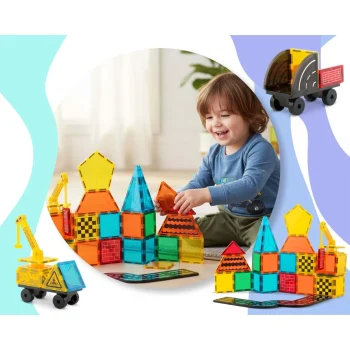 Ricokids Rk 780 Edukativne Magnetske Konstrukcijske Kocke 72 Kom 9