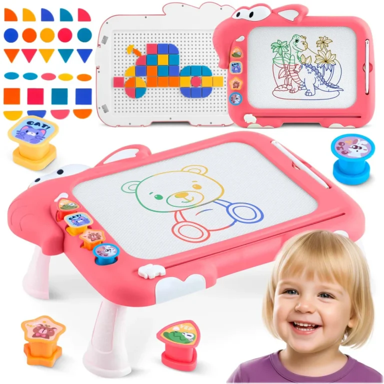 Ricokids Rk 823 Magnetska Ploča Za Slaganje S Tangramom Za Djecu, Crvena 1