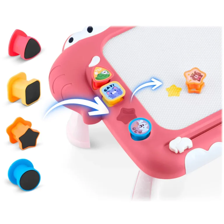 Ricokids Rk 823 Magnetska Ploča Za Slaganje S Tangramom Za Djecu, Crvena 15