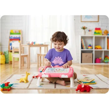 Ricokids Rk 823 Magnetska Ploča Za Slaganje S Tangramom Za Djecu, Crvena 8
