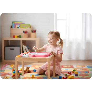 Ricokids Rk 823 Magnetska Ploča Za Slaganje S Tangramom Za Djecu, Crvena 9