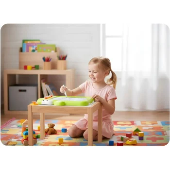 Ricokids Rk 823 Magnetska Ploča Za Slaganje S Tangramom Za Djecu, Zelena 10